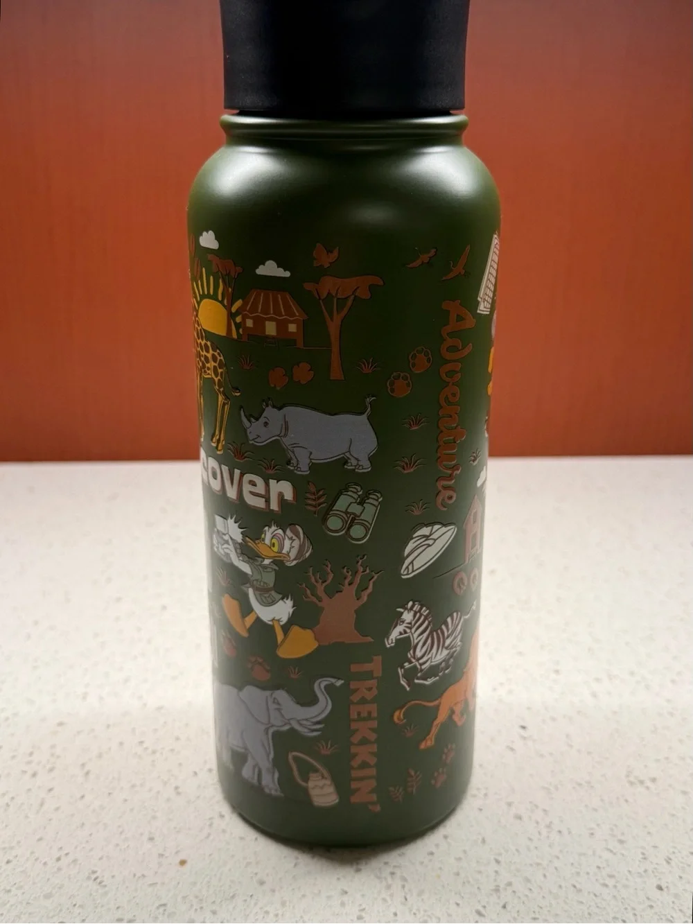 NEW DISNEY ANIMAL KINGDOM “SAFARI SQUAD” WATER BOTTLE 34oz